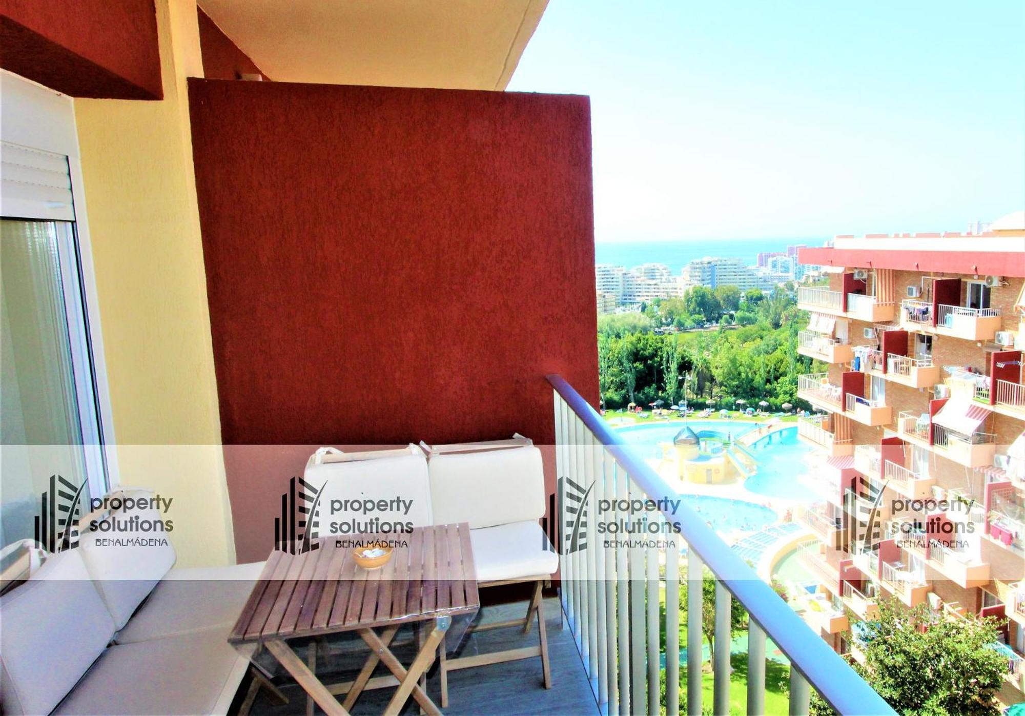 706 Minerva Apartamentos - Vista Al Mar Y La Piscina - Piscina Y Playa Benalmadena Bagian luar foto